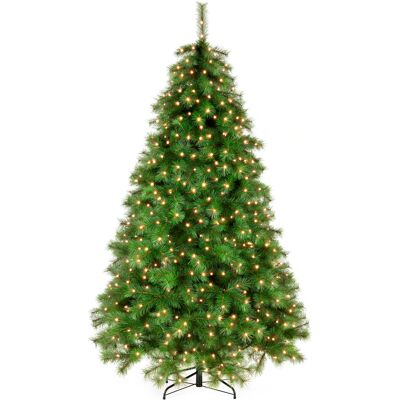 Springos Sztuczna Choinka Duża 240 Cm Sosna Gęsta Jak Żywa Ze Stojakiem Drzewko Świąteczne Springos Sztuczna Choinka Duża 240 Cm Sosna Gęsta Jak Żywa Ze Stojakiem Drzewko Świąteczne