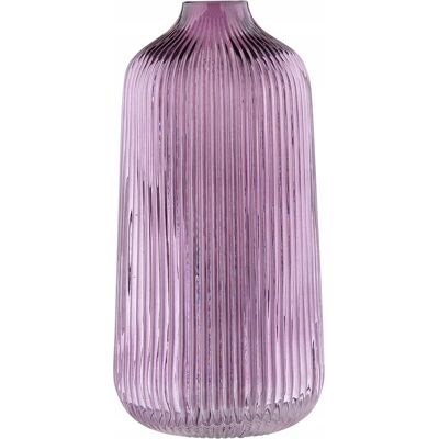 Wazon na kwiaty ozdobny dekoracyjny fiolet Altom Design szkło 21cm Wazon na kwiaty ozdobny dekoracyjny fiolet Altom Design szkło 21cm