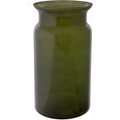 Wazon szklany na kwiaty bukiety Altom Design Lilia zielony 30 cm dekoracja Wazon szklany na kwiaty bukiety Altom Design Lilia zielony 30 cm dekoracja