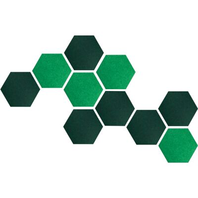 Zestaw Dekoracyjny Marbet Design Panel Ścienny Sześciokąt Flatline 2.0 Hex Set1 Zestaw Dekoracyjny Marbet Design Panel Ścienny Sześciokąt Flatline 2.0 Hex Set1