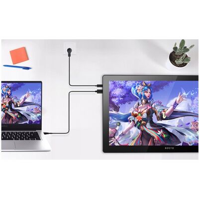 Inny producent BOSTO BT-22HD Tablet graficzny do komputera ekran 21,5' + piórko 1920x1080 Inny producent BOSTO BT-22HD Tablet graficzny do komputera ekran 21,5' + piórko 1920x1080