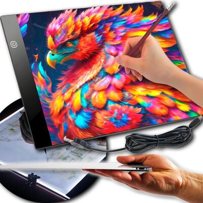 Inny producent DESKA KREŚLARSKA A4 PODŚWIETLANA TABLICA LED TABLET GRAFICZNY DO RYSOWANIA Inny producent DESKA KREŚLARSKA A4 PODŚWIETLANA TABLICA LED TABLET GRAFICZNY DO RYSOWANIA