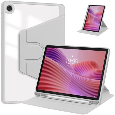 Inny producent Eleganckie estetyczne obrotowe etui pencil kolor jasny popielaty do Lenovo Tab 10.1 TB311FU WiFi LTE TB311XU 2025 Inny producent Eleganckie estetyczne obrotowe etui pencil kolor jasny popielaty do Lenovo Tab 10.1 TB311FU WiFi LTE TB311XU 2025