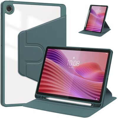 Inny producent Eleganckie estetyczne obrotowe etui pencil kolor zielony z miejscem na rysik w etui do Lenovo Tab 10.1 TB311FU WiFi LTE TB311XU 2025 Inny producent Eleganckie estetyczne obrotowe etui pencil kolor zielony z miejscem na rysik w etui do Lenovo Tab 10.1 TB311FU WiFi LTE TB311XU 2025