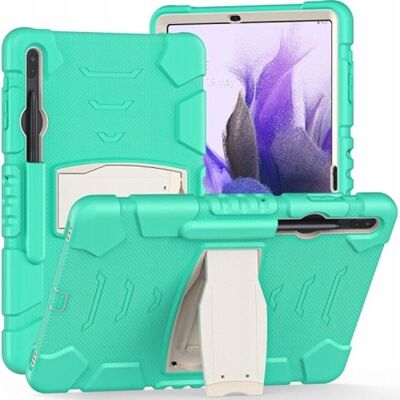 Inny producent Etui do Galaxy Tab S7 Pancerne z Podstawką i Miejscem na Rysik Miętowe Inny producent Etui do Galaxy Tab S7 Pancerne z Podstawką i Miejscem na Rysik Miętowe