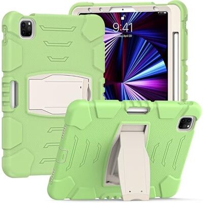 Inny producent Etui do iPad 11 2018/20/21 Pancerne z Podstawką i Miejscem na Rysik Zielone Inny producent Etui do iPad 11 2018/20/21 Pancerne z Podstawką i Miejscem na Rysik Zielone