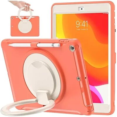 Inny producent Etui do iPad 9/8/7 10.2 z Obrotową Podstawką i Miejscem na Rysik Pomarańczowe Inny producent Etui do iPad 9/8/7 10.2 z Obrotową Podstawką i Miejscem na Rysik Pomarańczowe