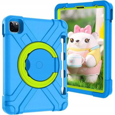 Inny producent Etui do iPad Air 5/Air 4/ Pro 11 z Obrotową Podstawką i Miejscem na Rysik Niebieskie Inny producent Etui do iPad Air 5/Air 4/ Pro 11 z Obrotową Podstawką i Miejscem na Rysik Niebieskie