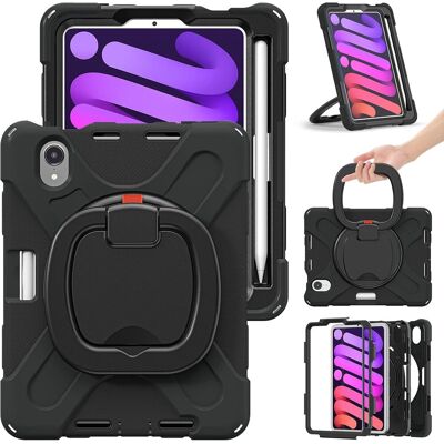 Inny producent Etui do iPad Mini 6 8.3' Obrotowa Podstawka i Miejsce na Rysik Czarne Inny producent Etui do iPad Mini 6 8.3' Obrotowa Podstawka i Miejsce na Rysik Czarne