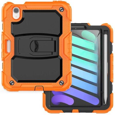 Inny producent Etui do iPad Mini 6 8.3” z Podstawką i Miejscem na Rysik Pomarańczowe Inny producent Etui do iPad Mini 6 8.3” z Podstawką i Miejscem na Rysik Pomarańczowe