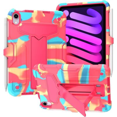 NIKCORP Etui do ipad mini 6 8.3” z podstawką i miejscem na rysik różowe NIKCORP Etui do ipad mini 6 8.3” z podstawką i miejscem na rysik różowe