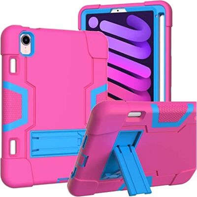 Inny producent Etui do iPad Mini 6 8.3' z Podstawką i Miejscem na Rysik Różowe Inny producent Etui do iPad Mini 6 8.3' z Podstawką i Miejscem na Rysik Różowe