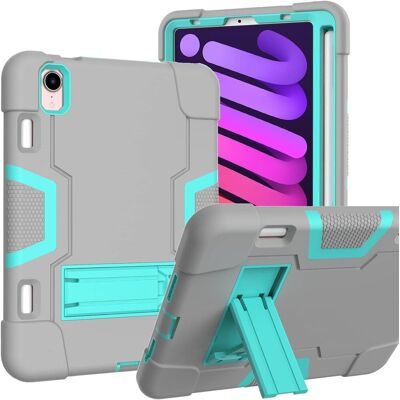 Inny producent Etui do iPad Mini 6 8.3” z Podstawką i Miejscem na Rysik Szare Inny producent Etui do iPad Mini 6 8.3” z Podstawką i Miejscem na Rysik Szare