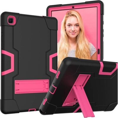 NIKCORP Etui Do Ipad Pro 12.9' Z Podstawką I Miejscem Na Rysik Czarno-Różowe NIKCORP Etui Do Ipad Pro 12.9' Z Podstawką I Miejscem Na Rysik Czarno-Różowe