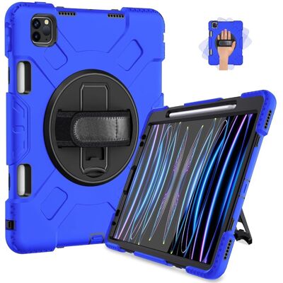 NIKCORP Etui do iPad Pro 5/4/3 12.9' Podstawka i Miejsce na Rysik Niebieskie NIKCORP Etui do iPad Pro 5/4/3 12.9' Podstawka i Miejsce na Rysik Niebieskie