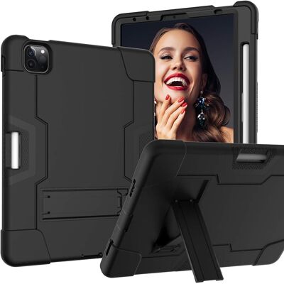 NIKCORP Etui do ipad pro 5/4/3 12.9' z podstawką i miejscem na rysik czarne NIKCORP Etui do ipad pro 5/4/3 12.9' z podstawką i miejscem na rysik czarne