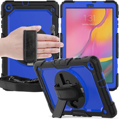 Inny producent Etui do Samsung Galaxy Tab A 8.0'' z Paskiem na Ramię Niebieskie Inny producent Etui do Samsung Galaxy Tab A 8.0'' z Paskiem na Ramię Niebieskie