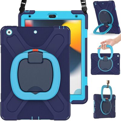 Inny producent Etui do Samsung Galaxy Tab A7 z Podstawką i Pasek na Ramię Niebieskie Inny producent Etui do Samsung Galaxy Tab A7 z Podstawką i Pasek na Ramię Niebieskie