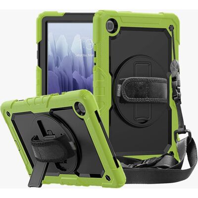 Inny producent Etui do Samsung Galxy A8 10.5' z Podstawką i Paskiem na Ramię Zielony Inny producent Etui do Samsung Galxy A8 10.5' z Podstawką i Paskiem na Ramię Zielony