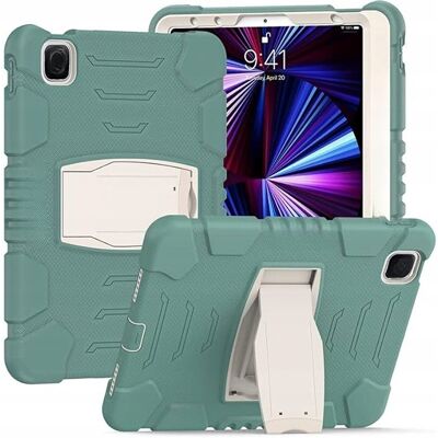 Inny producent Etui do Samsung Tab A7 Lite 8.7' Pancerne z Podstawką Zielone Inny producent Etui do Samsung Tab A7 Lite 8.7' Pancerne z Podstawką Zielone