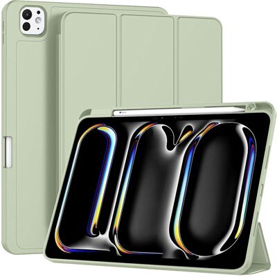 Techsuit Etui Flex Trifold dla Apple iPad Pro 11 (2024), Uchwyt na rysik, matcha Techsuit Etui Flex Trifold dla Apple iPad Pro 11 (2024), Uchwyt na rysik, matcha