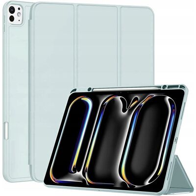 Techsuit Etui Flex Trifold dla Apple iPad Pro 13 (2024), Uchwyt na rysik, błękit Techsuit Etui Flex Trifold dla Apple iPad Pro 13 (2024), Uchwyt na rysik, błękit