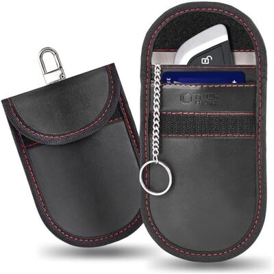 Etui Rfid Tech-Protect Klr100 - Czarno-Czerwone Etui Rfid Tech-Protect Klr100 - Czarno-Czerwone