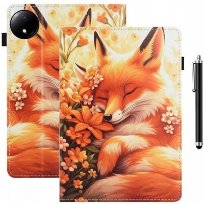 Inny producent Etui Skórzane Grafika + Rysik Do Xiaomi Redmi Pad Se 8.7' Inny producent Etui Skórzane Grafika + Rysik Do Xiaomi Redmi Pad Se 8.7'