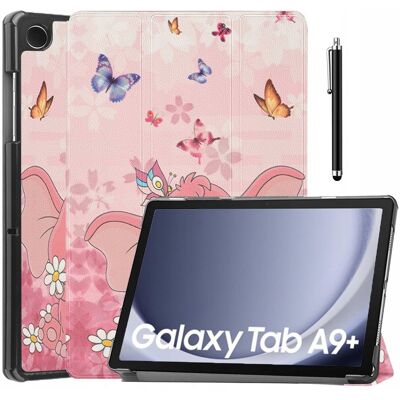 ETUI SMART COVER GRAFIKA do Samsung Galaxy Tab A9 Plus 11' + RYSIK ETUI SMART COVER GRAFIKA do Samsung Galaxy Tab A9 Plus 11' + RYSIK
