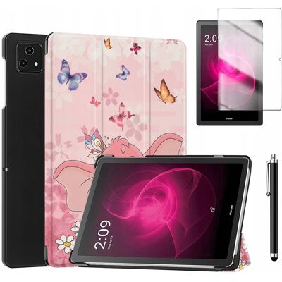 Inny producent ETUI SMART COVER GRAFIKA + SZKŁO + RYSIK do T-MOBILE T TABLET 10,36' 5G Inny producent ETUI SMART COVER GRAFIKA + SZKŁO + RYSIK do T-MOBILE T TABLET 10,36' 5G
