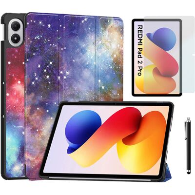 AllTabCases ETUI SMART COVER GRAFIKA + SZKŁO + RYSIK do Xiaomi Redmi Pad 2 Pro 12,1' AllTabCases ETUI SMART COVER GRAFIKA + SZKŁO + RYSIK do Xiaomi Redmi Pad 2 Pro 12,1'
