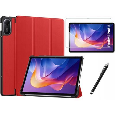 Inny producent Etui Smart Cover Slim + Szkło Hartowane + Rysik Do Xiaomi Redmi Pad 2 Inny producent Etui Smart Cover Slim + Szkło Hartowane + Rysik Do Xiaomi Redmi Pad 2