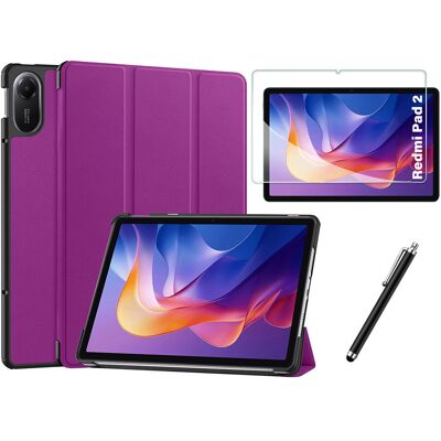 ETUI SMART COVER SLIM + SZKŁO + RYSIK do Xiaomi Redmi Pad 2 11' ETUI SMART COVER SLIM + SZKŁO + RYSIK do Xiaomi Redmi Pad 2 11'