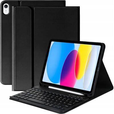 Inny producent Etui z klawiaturą iPad 10. gen 10.9' czarne, QWERTZ KBCASE 1833 Inny producent Etui z klawiaturą iPad 10. gen 10.9' czarne, QWERTZ KBCASE 1833