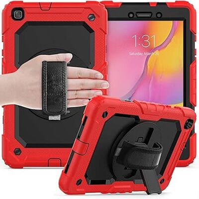 Inny producent Etui z Obrotową Podstawką do Samsung Galaxy Tab A 8.0 2019 Czerwone Inny producent Etui z Obrotową Podstawką do Samsung Galaxy Tab A 8.0 2019 Czerwone