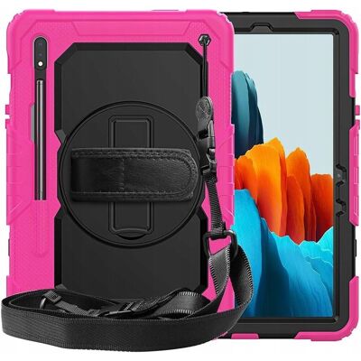 Inny producent Pancerne Etui z Podstawką do Samsung Galaxy Tab S8 X700/S7 T870 Różowe Inny producent Pancerne Etui z Podstawką do Samsung Galaxy Tab S8 X700/S7 T870 Różowe