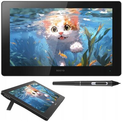Inny producent Profesjonalny Tablet Graficzny Bosto Bt-16hd 2024 Z Piórem 16384 St 15,6' Inny producent Profesjonalny Tablet Graficzny Bosto Bt-16hd 2024 Z Piórem 16384 St 15,6'