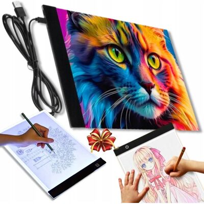 Inny producent TABLET GRAFICZNY Deska Kreślarska Do Rysowania LED PREZENT DLA DZIECKA A4 Inny producent TABLET GRAFICZNY Deska Kreślarska Do Rysowania LED PREZENT DLA DZIECKA A4