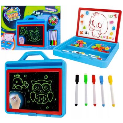 Artyk Tablet graficzny do rysowania malowanie światłem tablica LED + markery Artyk Tablet graficzny do rysowania malowanie światłem tablica LED + markery