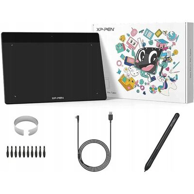 Inny producent Tablet Graficzny Xp-Pen Deco Fun L Czarny 8192 St 5080 Lpi Dla Grafika / Xp-Pen Inny producent Tablet Graficzny Xp-Pen Deco Fun L Czarny 8192 St 5080 Lpi Dla Grafika / Xp-Pen