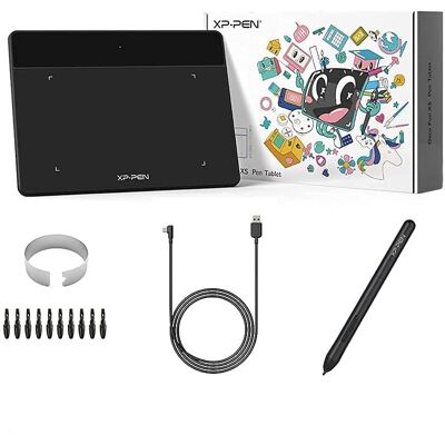 Tablet graficzny XP-Pen Deco Fun XS 4,8x3 cali z obsługą cyfrowego pióra Tablet graficzny XP-Pen Deco Fun XS 4,8x3 cali z obsługą cyfrowego pióra