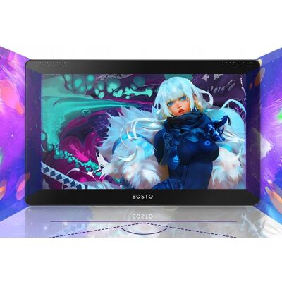 Inny producent Tablet graficzny z piórem BOSTO 16HD 15.6'' LCD PROFESJONALNY Inny producent Tablet graficzny z piórem BOSTO 16HD 15.6'' LCD PROFESJONALNY