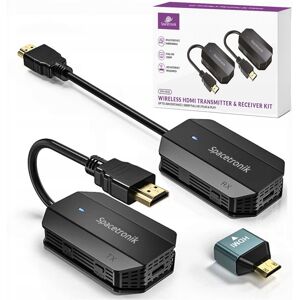Bezprzewodowy transmiter HDMI 1080p Spacetronik nadajnik odbiornik 4K HD Bezprzewodowy transmiter HDMI 1080p Spacetronik nadajnik odbiornik 4K HD