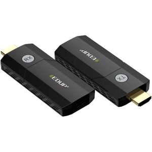 Bezprzewodowy Transmiter HDMI Nadajnik Odbiornik 4K 30Hz Full HD 60fps Do 50M Edup EH-WD9908GS Bezprzewodowy Transmiter HDMI Nadajnik Odbiornik 4K 30Hz Full HD 60fps Do 50M Edup EH-WD9908GS