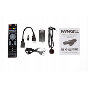 Inny producent Dekoder Tuner Wiwa Tv Naziemnej Dvb-T2 H.265 Mini Inny producent Dekoder Tuner Wiwa Tv Naziemnej Dvb-T2 H.265 Mini