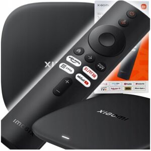ODTWARZACZ MULTIMEDIALNY 4K XIAOMI TV BOX S 3-GEN GOOGLE TV SMART CZARNY ODTWARZACZ MULTIMEDIALNY 4K XIAOMI TV BOX S 3-GEN GOOGLE TV SMART CZARNY