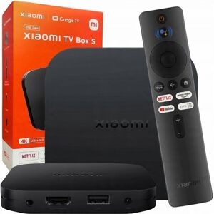 ODTWARZACZ MULTIMEDIALNY XIAOMI TV BOX S 2nd Gen 8 GB 4K HDMI SMART TV ODTWARZACZ MULTIMEDIALNY XIAOMI TV BOX S 2nd Gen 8 GB 4K HDMI SMART TV