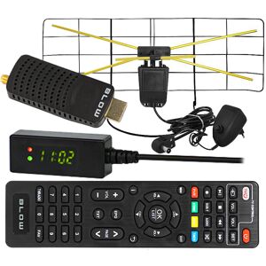 Tuner DVB-T2 BLOW 7000FHD MINI H.265 HEVC + antena pokojowa Tuner DVB-T2 BLOW 7000FHD MINI H.265 HEVC + antena pokojowa