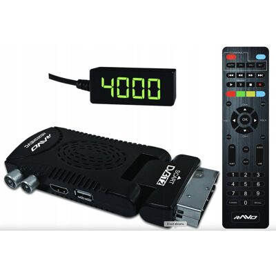 Inny producent DEKODER DVB-T2 HD TUNER HD203 HEVC H.265/HEVC Inny producent DEKODER DVB-T2 HD TUNER HD203 HEVC H.265/HEVC