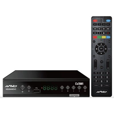 Inny producent DEKODER DVB-T2 HD TUNER HD204 HEVC H.265/HEVC Inny producent DEKODER DVB-T2 HD TUNER HD204 HEVC H.265/HEVC